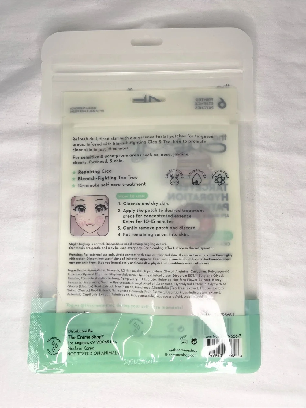 The CRÈME Shop Targeted Hydration Patches – Blemish Treatment
